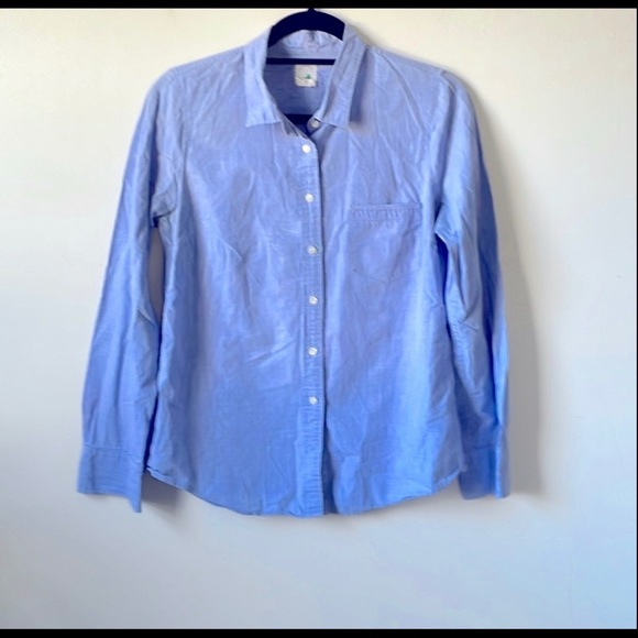 J Crew Blue Button down - Picture 5 of 5
